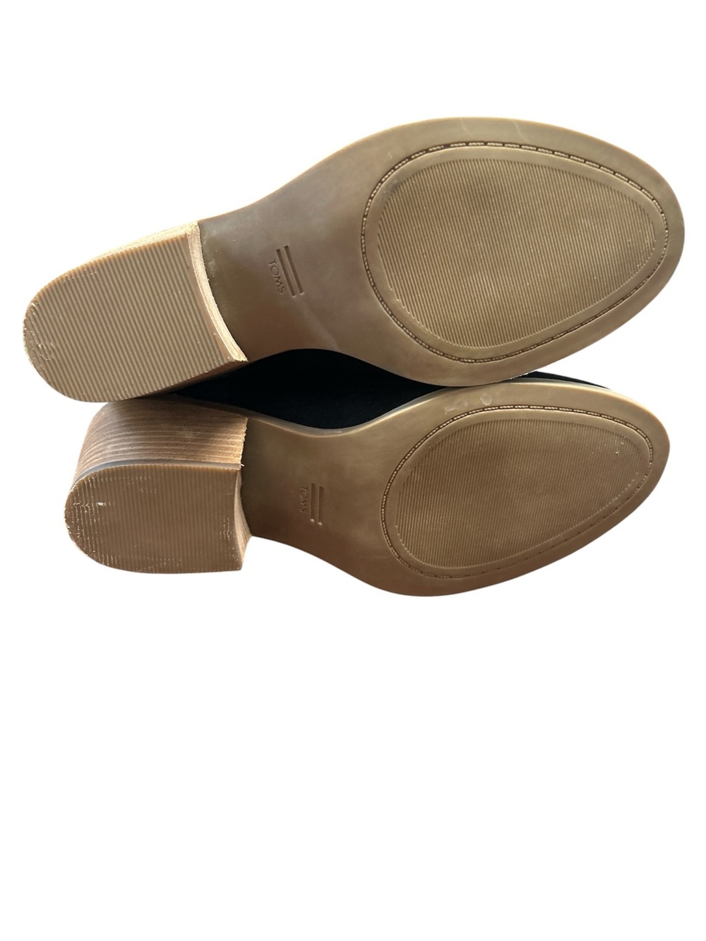 TOMS Black Suede Everly Bootie - Picture 4 of 5